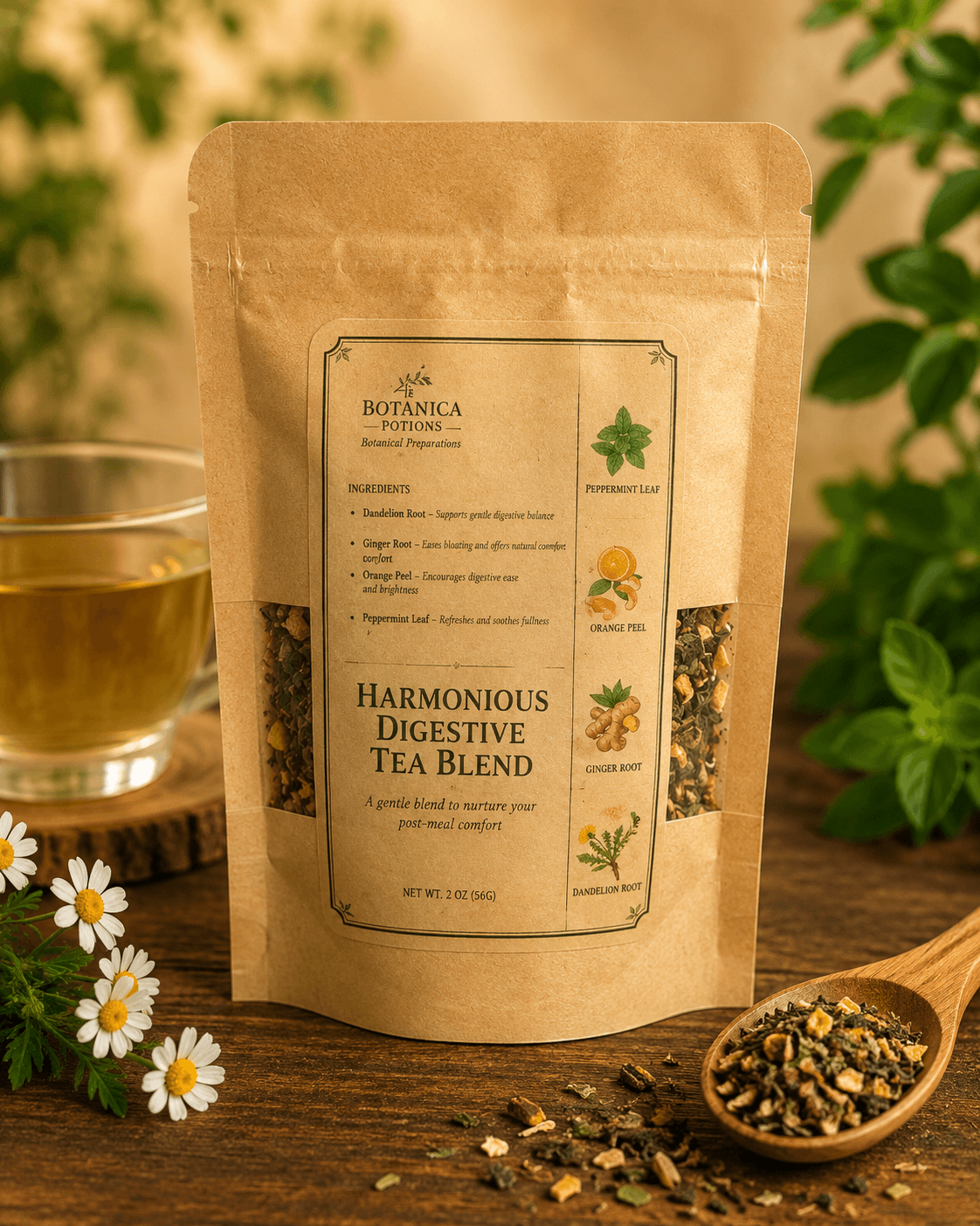 Harmonious Digestive Tea Blend