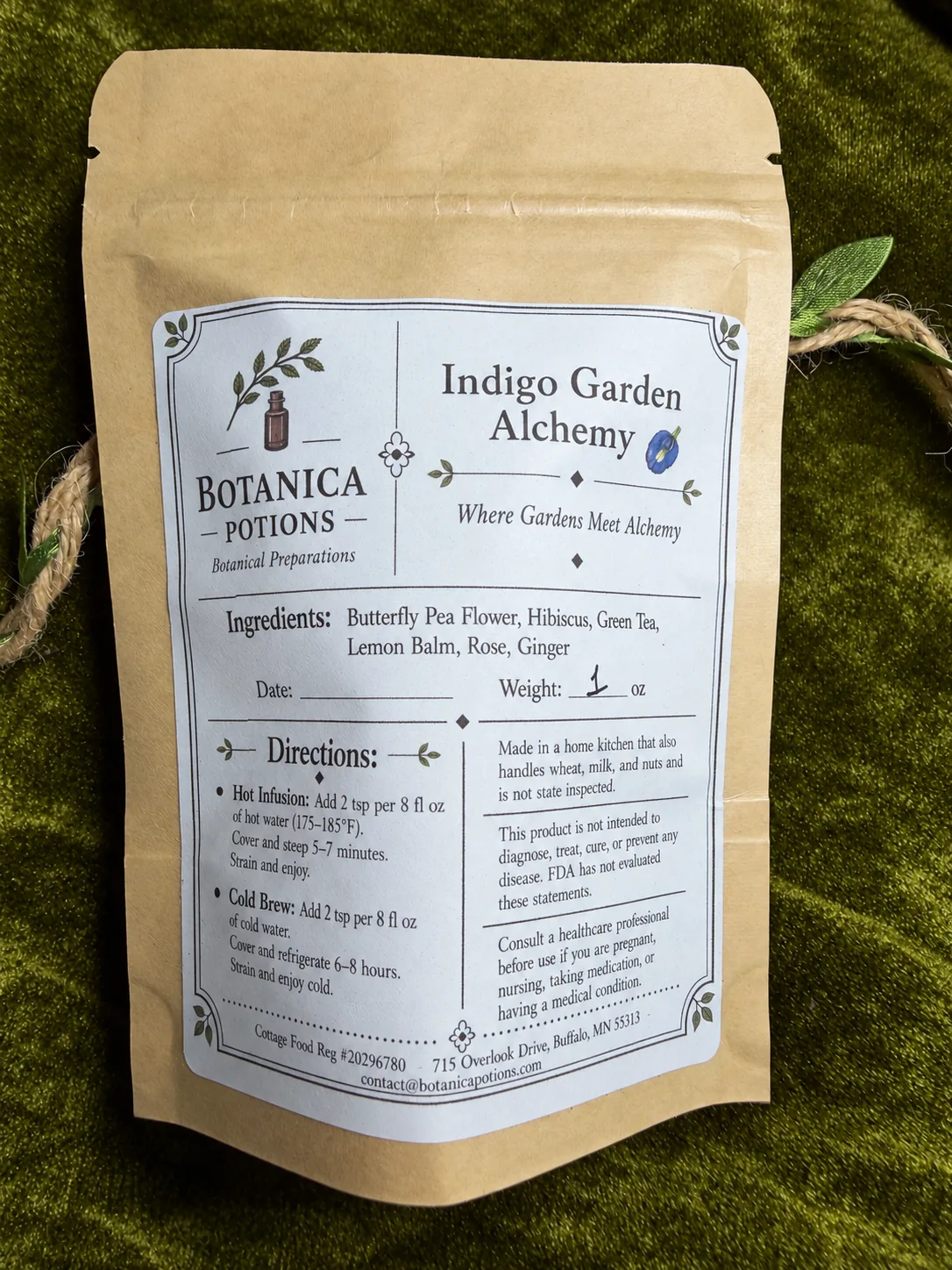 Indigo Garden Alchemy