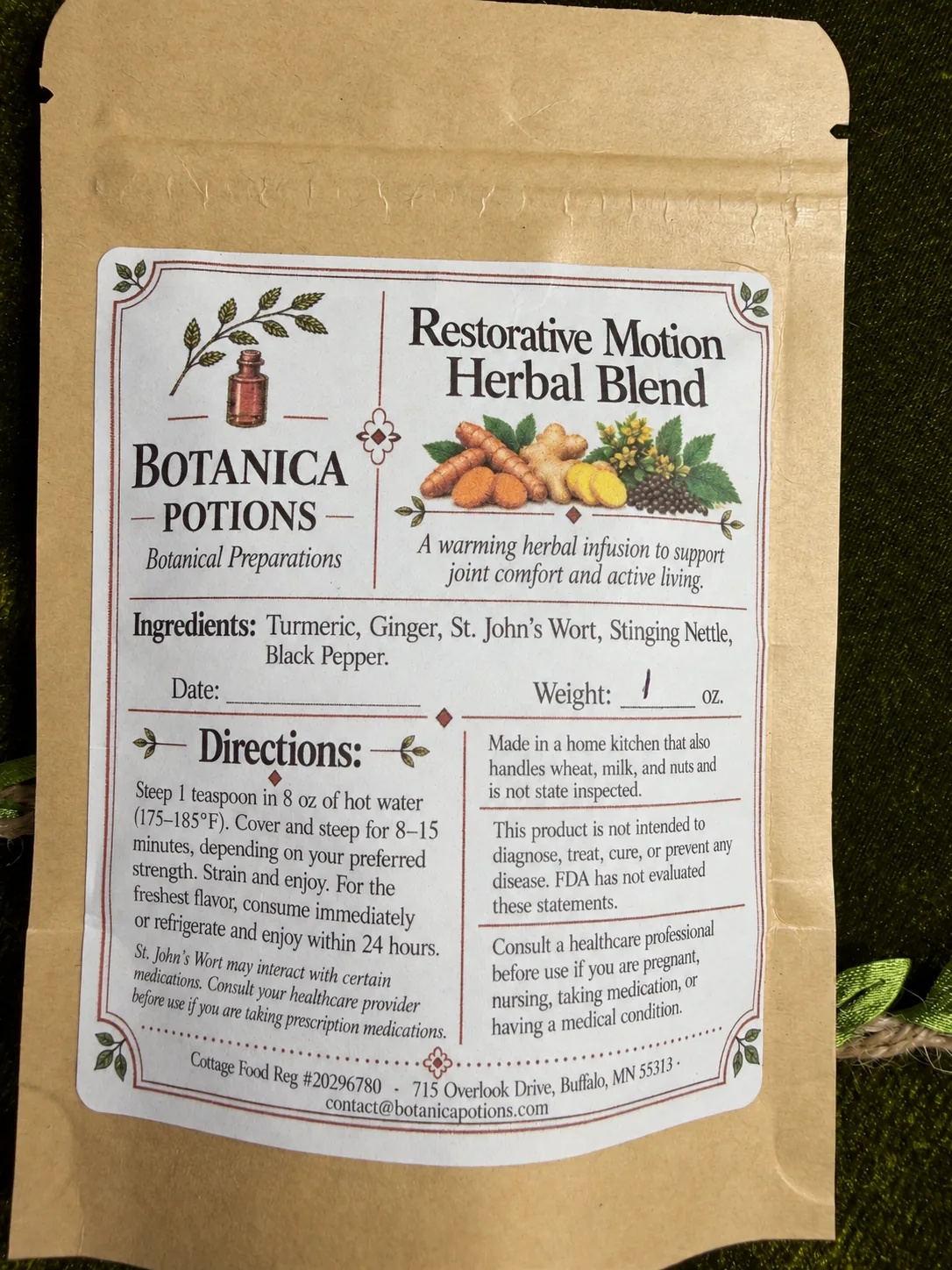Restorative Motion Herbal Blend