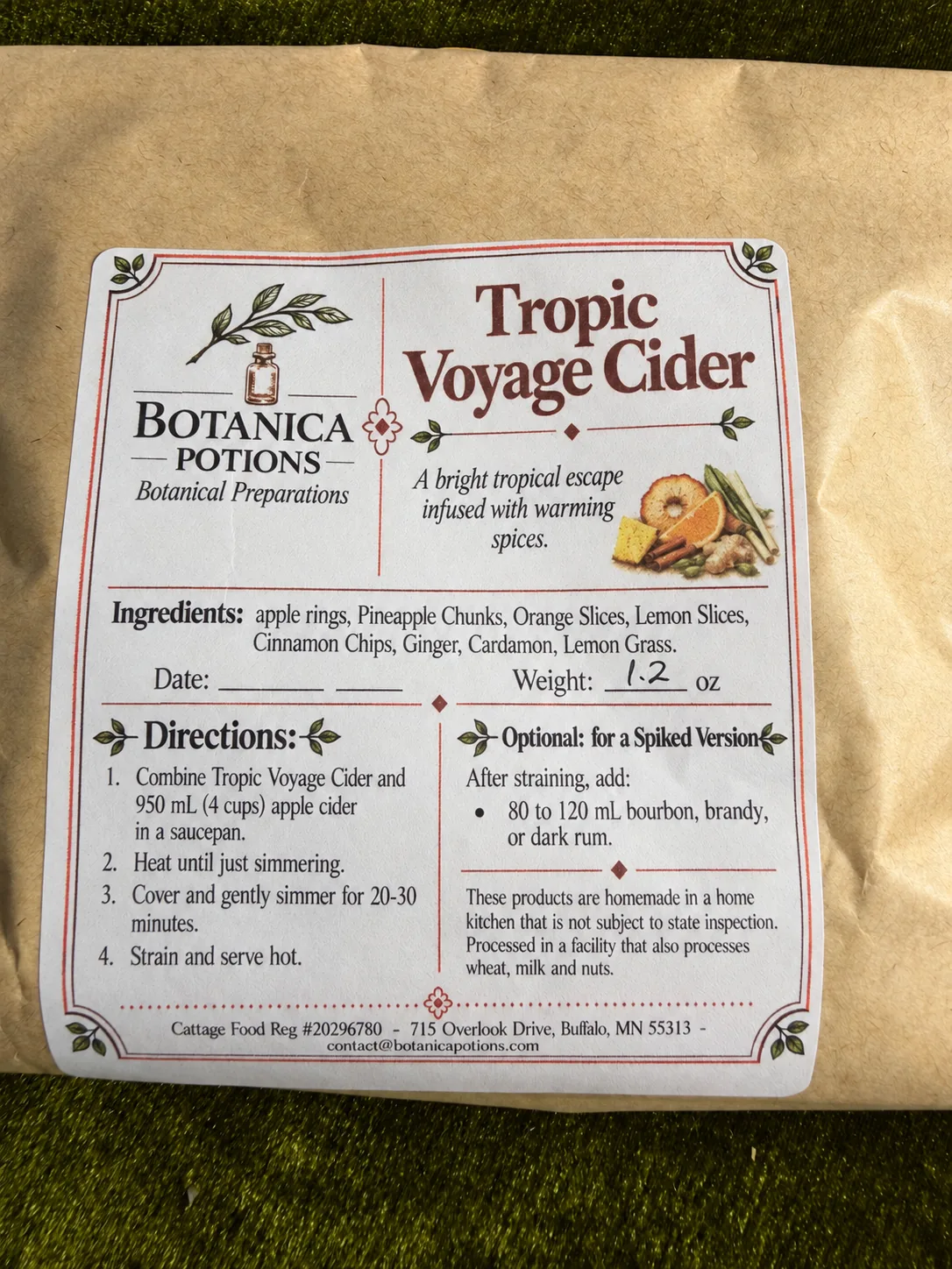 Tropic Voyage Cider